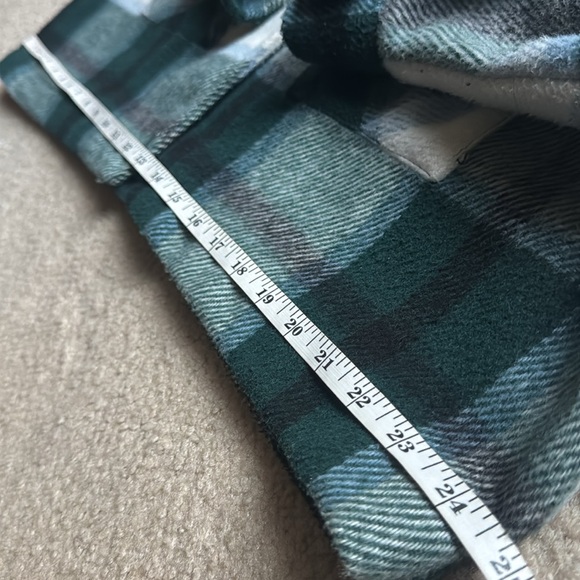 FOR THE REPUBLIC Plaid Cropped Shirt Jacket Snap Medium - Picture 13 of 13